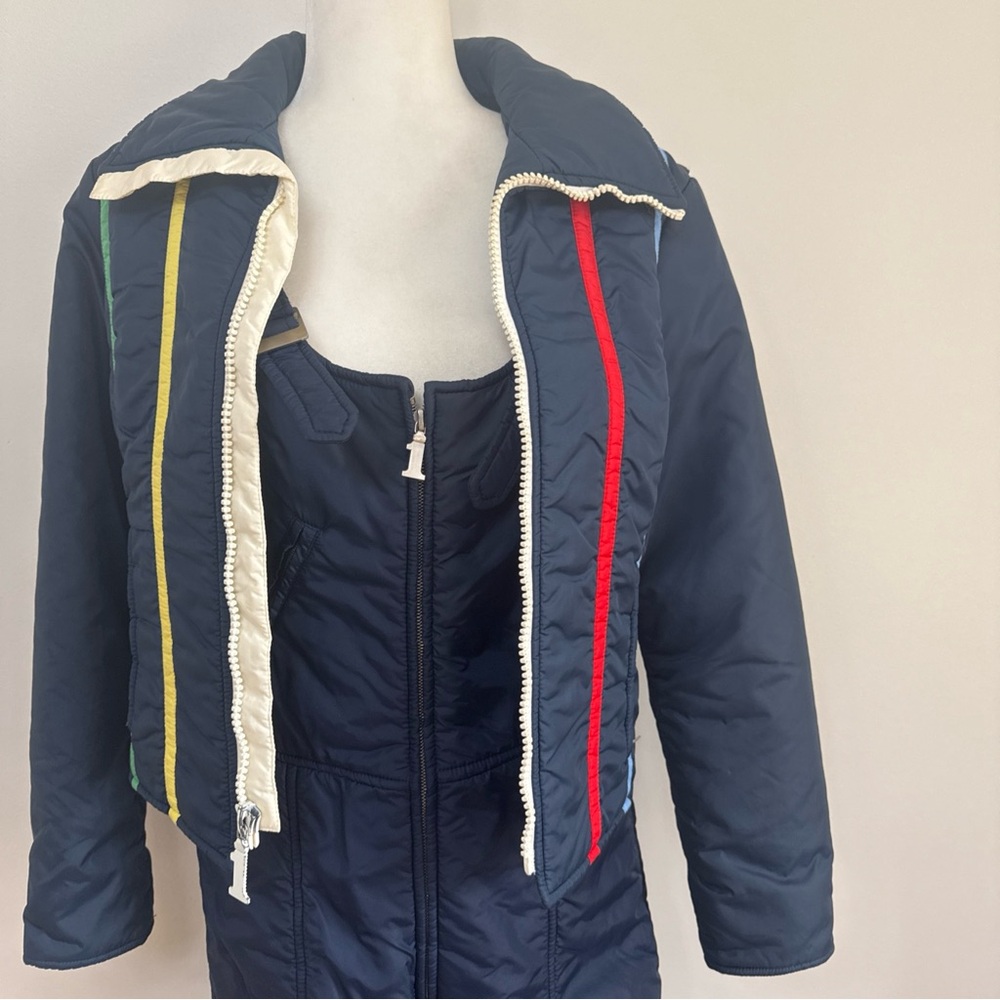 Vintage Number 1 Sun Ski Jacket and Bib - Picture 4 of 11